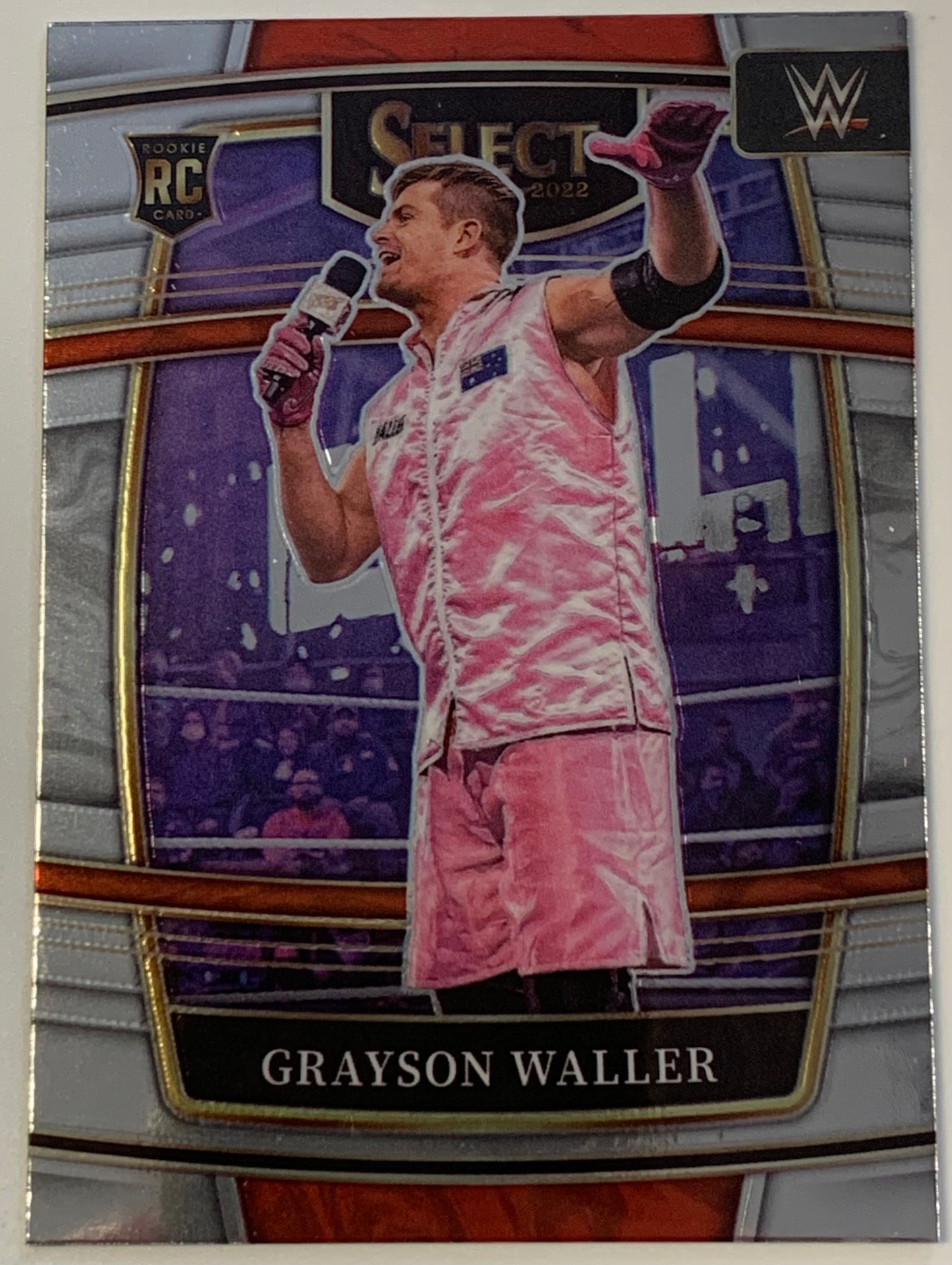 Grayson Waller 2022 WWE Panini Select Concourse ROOKIE Card