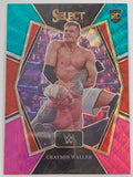 Grayson Waller 2022 WWE Panini Select Premier Level Refractor ROOKIE Card