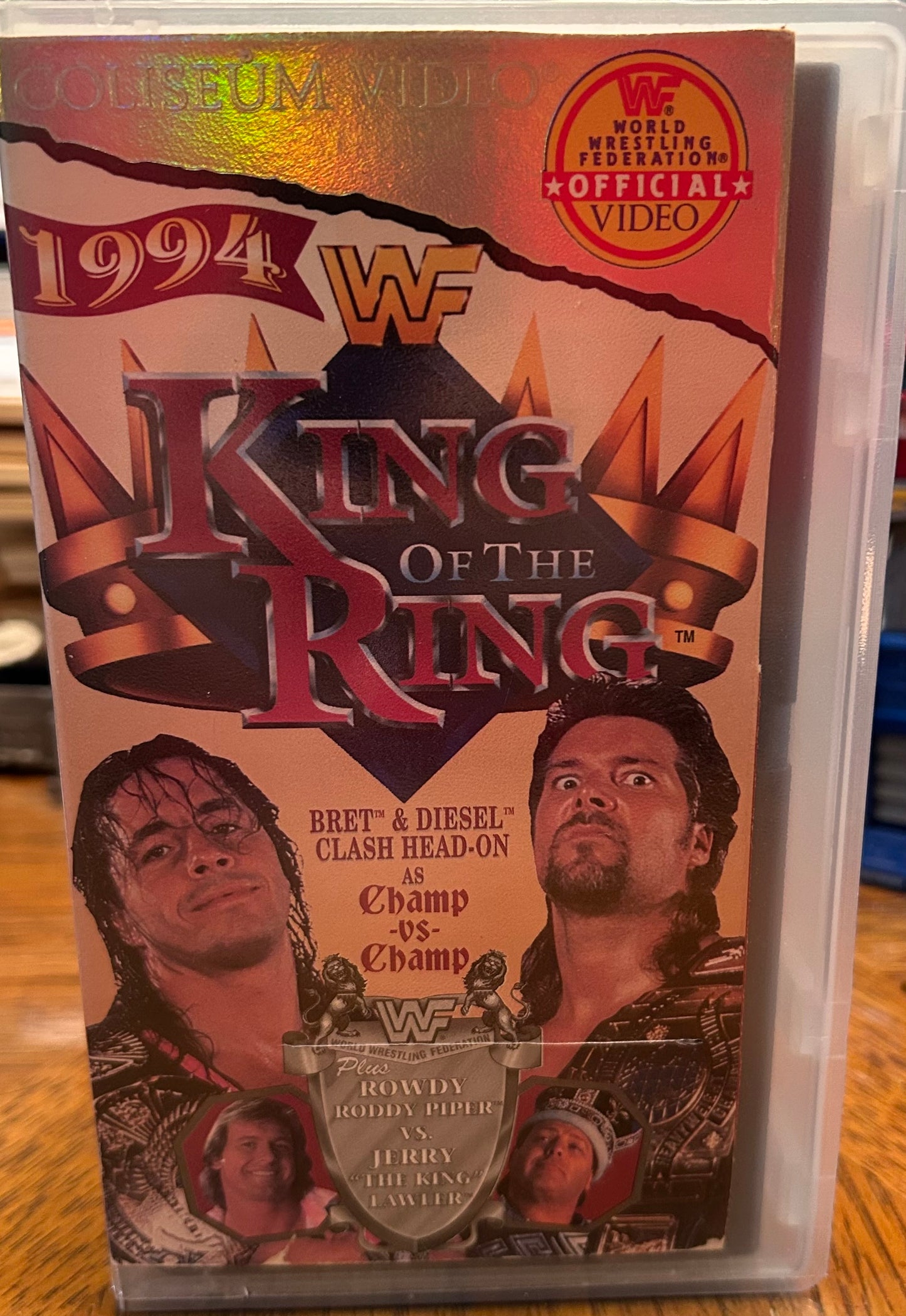 WWF WWE “King of The Ring 1994” VHS (Coliseum Home Video)