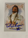 Ted DiBiase Signed 2021 WWE Topps Allen & Ginter Card