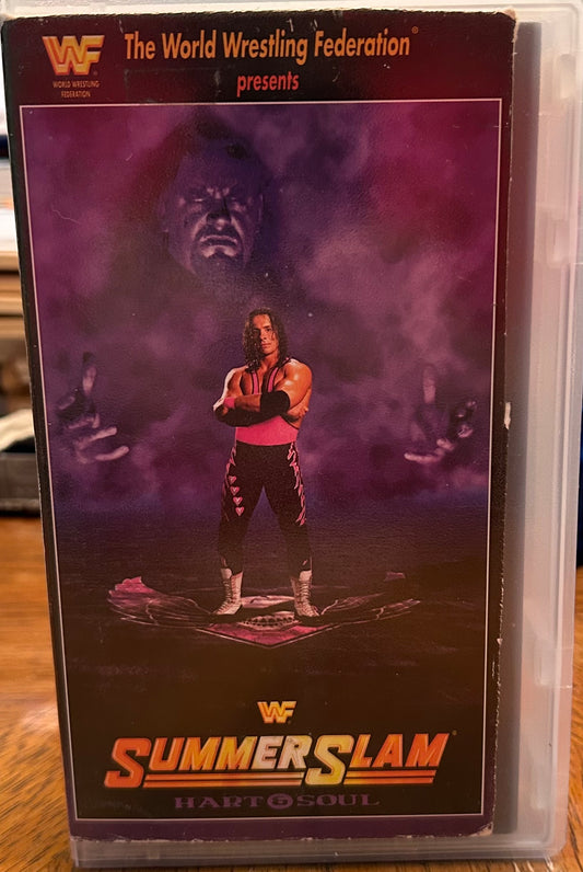 * WWF WWE “Summer Slam 1997” VHS (WWE Home Video)