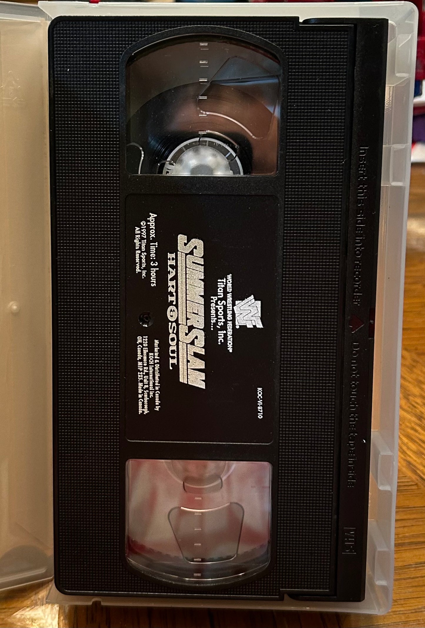* WWF WWE “Summer Slam 1997” VHS (WWE Home Video)
