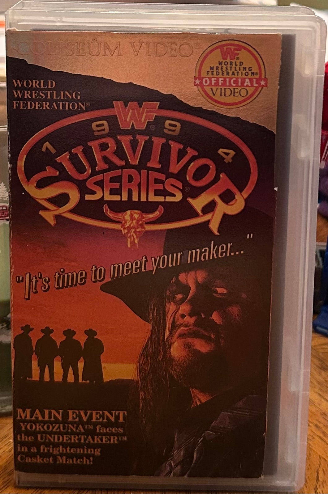WWF WWE “Survivor Series 1994” VHS (Coliseum Home Video)