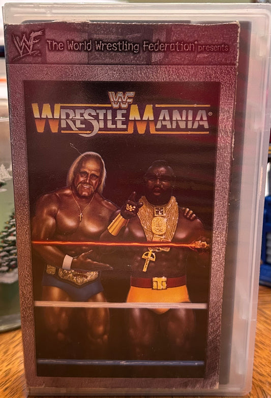 WWF WWE “Wrestlemania 1” VHS (WWE Home video)