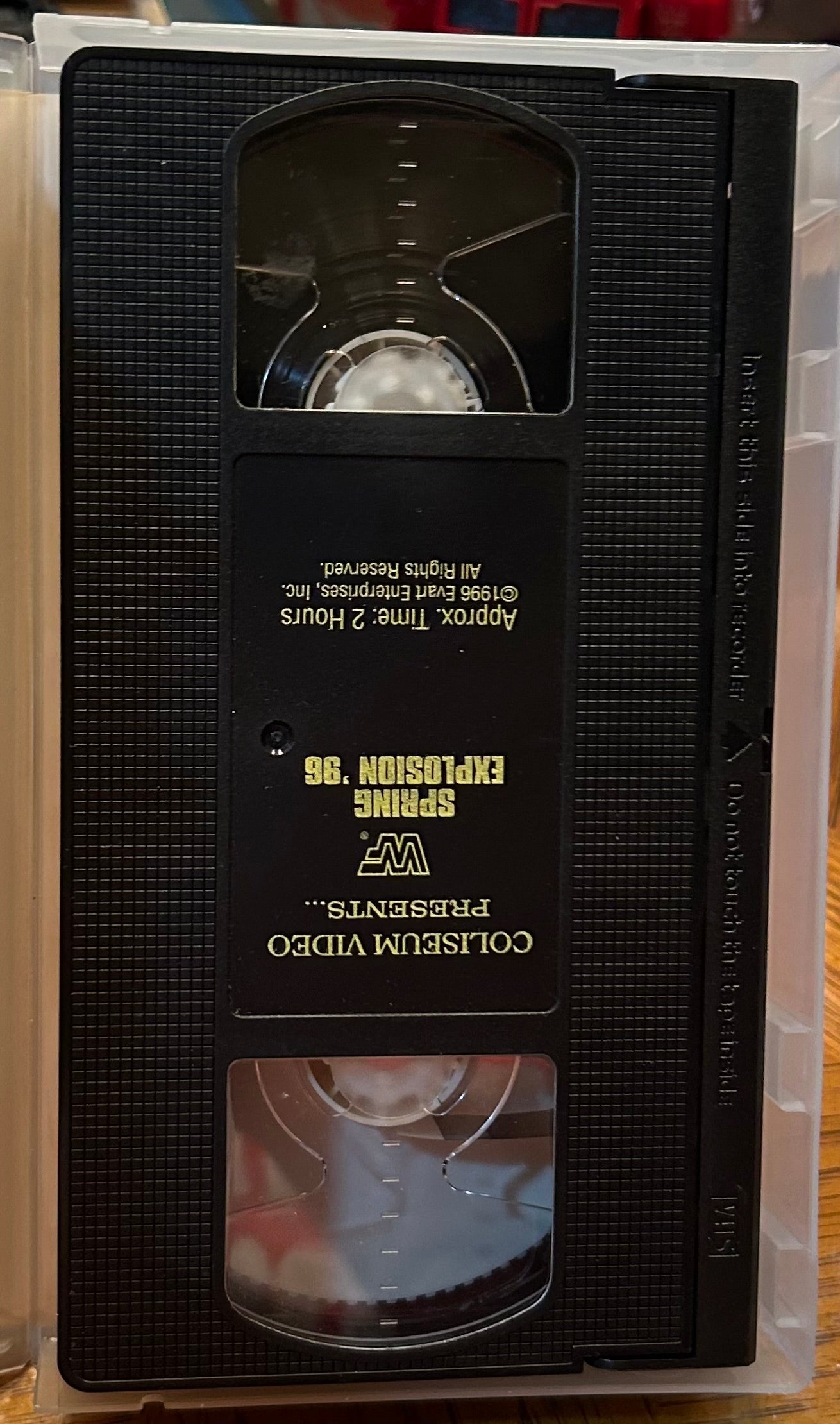 WWF WWE “Spring Explosion 1996” VHS (Coliseum Home Video)