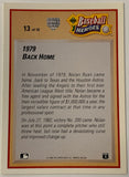 Nolan Ryan 1991 UD Upper Deck “Baseball Heroes” Card #13