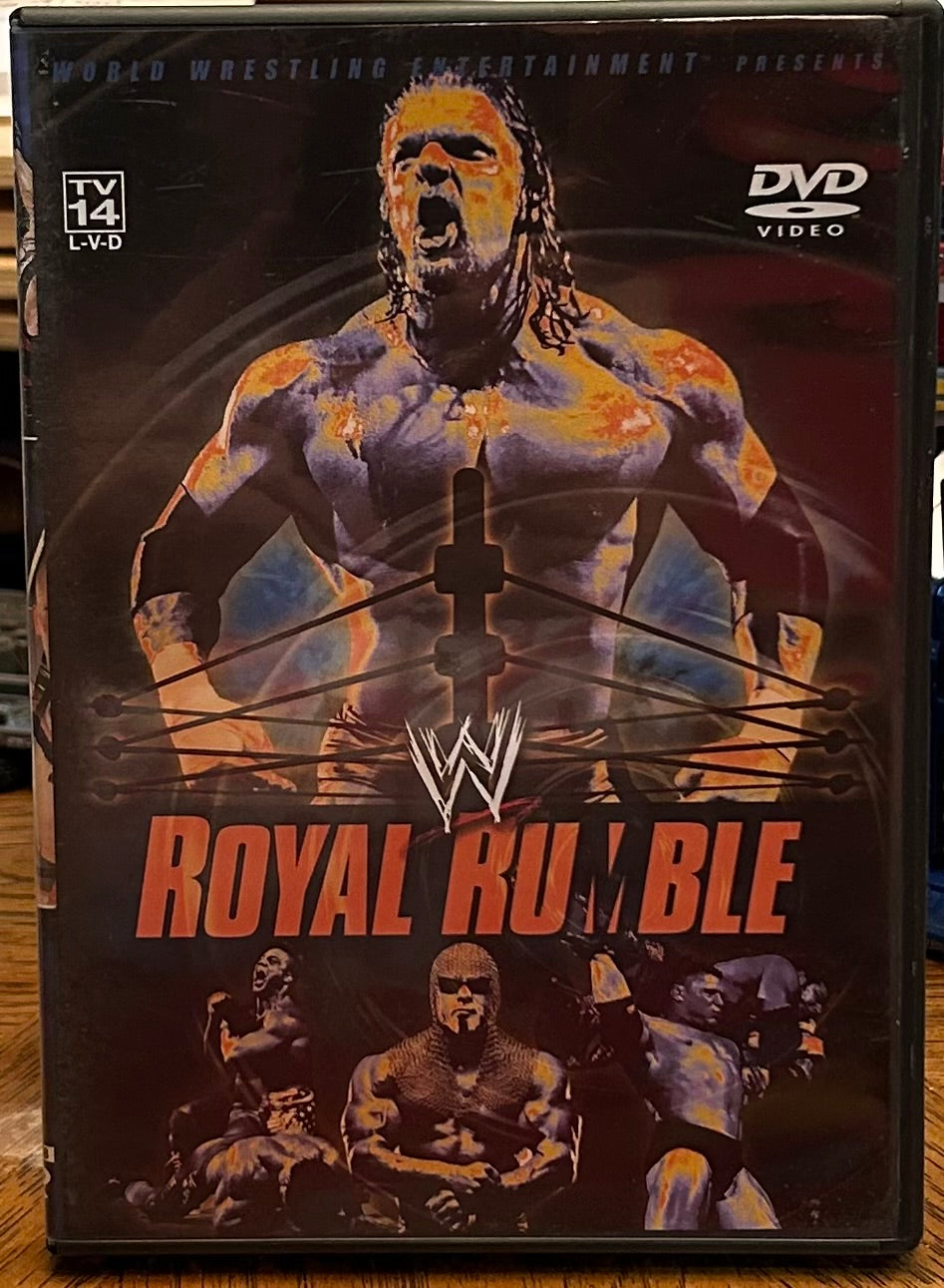 * WWE “Royal Rumble 2003” DVD (Shawn Michaels, Benoit, Angle & so much more)