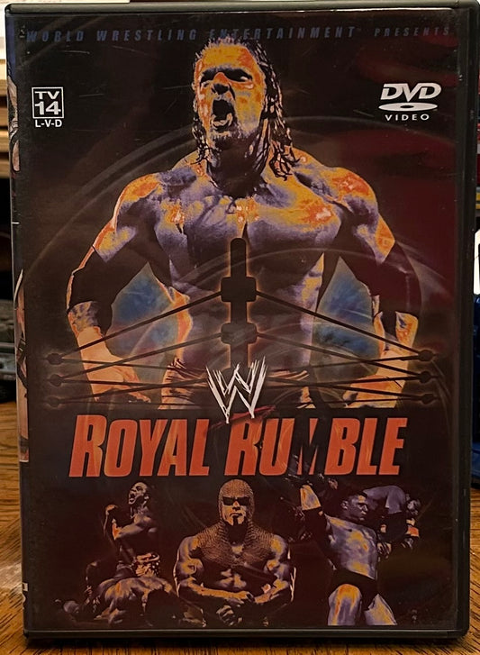 * WWE “Royal Rumble 2003” DVD (Shawn Michaels, Benoit, Angle & so much more)