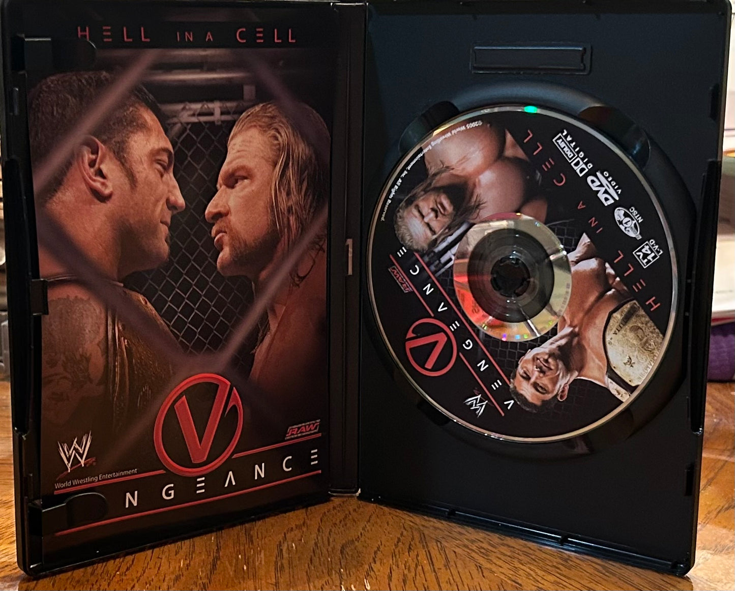 * WWE “Vengeance 2005” DVD (John Cena, Chris Jericho, HBK & so much more)