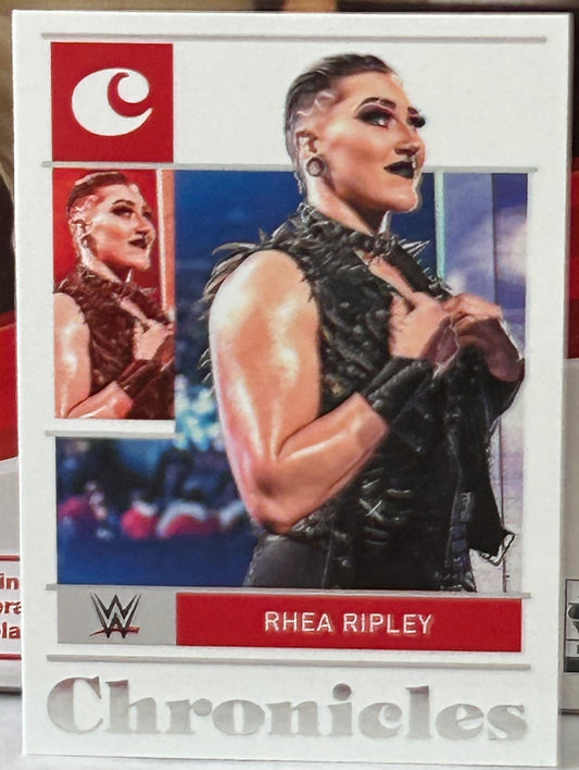 Rhea Ripley 2022 WWE Panini Chronicles Card