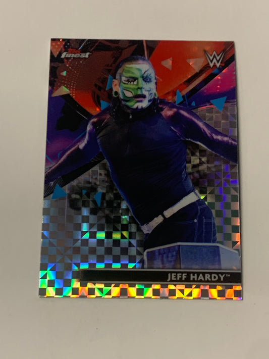 Jeff Hardy  2021 WWE Topps Finest X-Fractor
