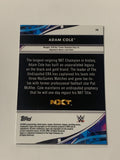 Adam Cole 2021 WWE Topps Finest X-Fractor Card