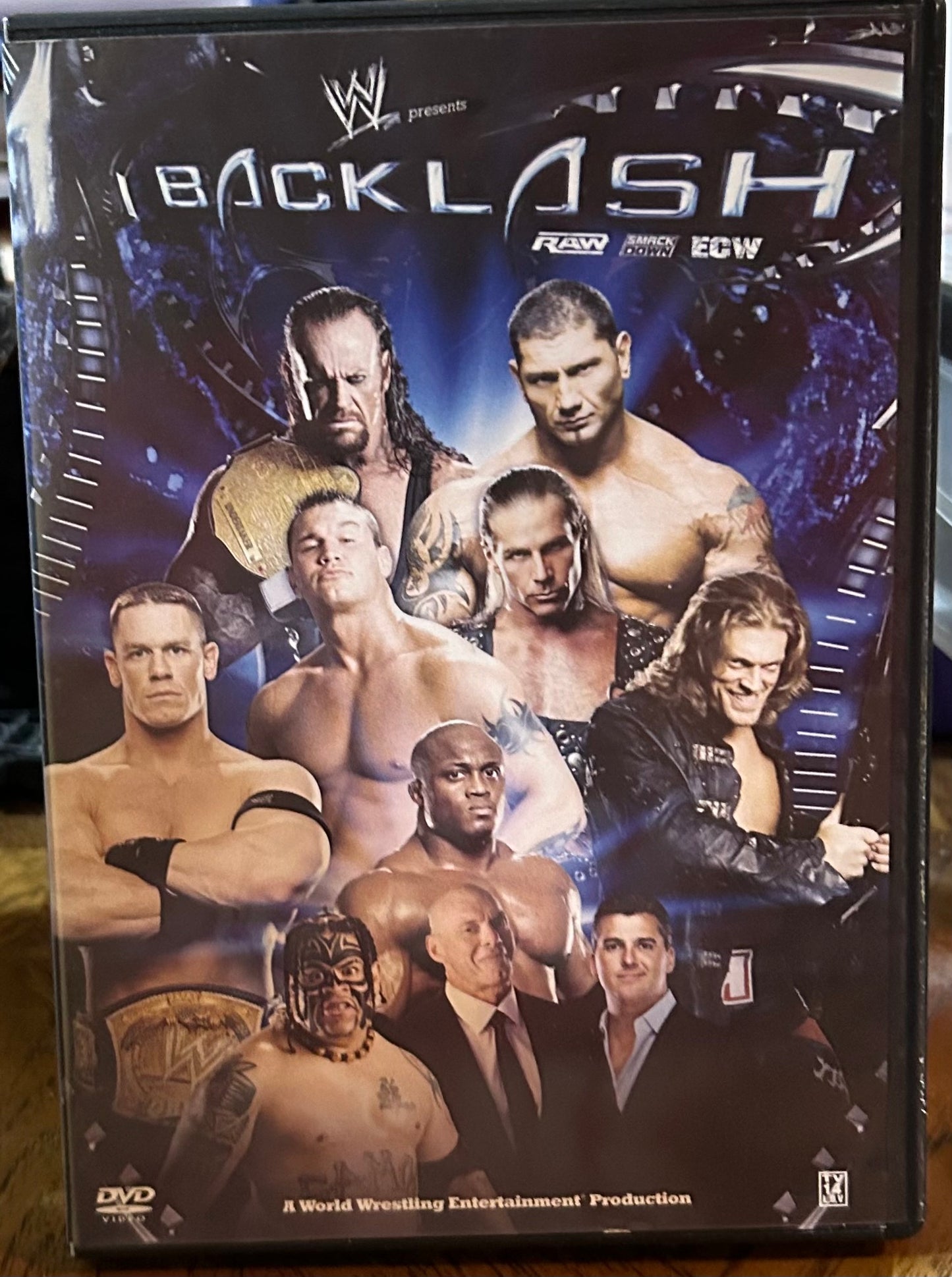 * WWE “Backlash 2007” DVD (Undertaker, Hardy Boyz, Benoit & so much more)