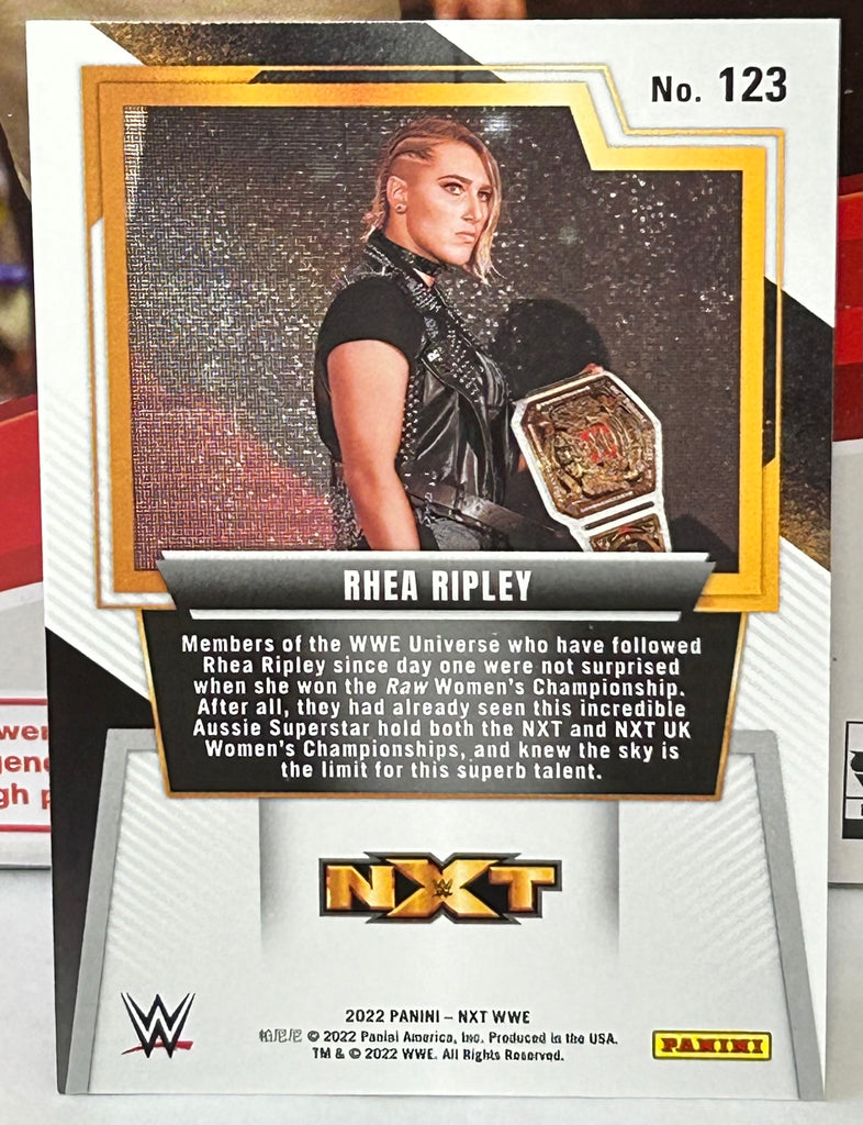 Rhea Ripley Rpa Card Rhea Ripley 2022 WWE Panini NXT Card – The Wrestling Universe