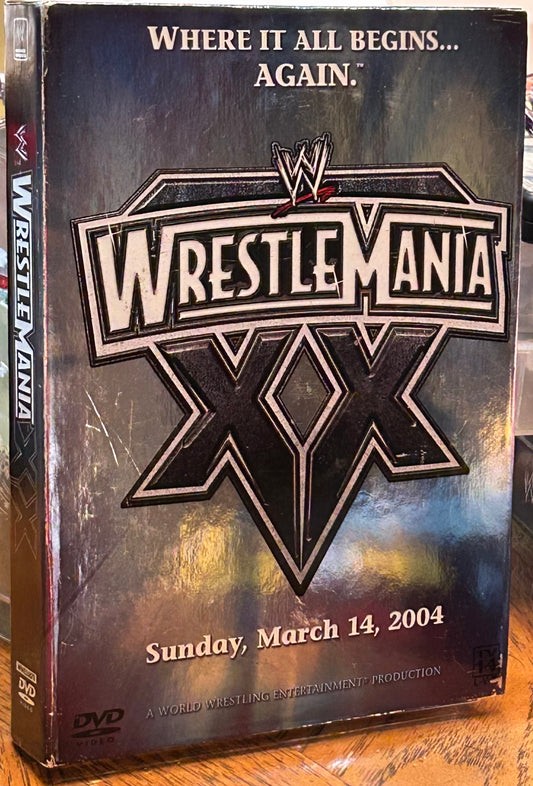 * WWE “Wrestlemania 20” DVD (3-Disc Set)