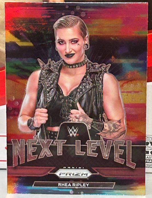 Rhea Ripley 2022 WWE Panini Prizm “Next Level” Insert Card