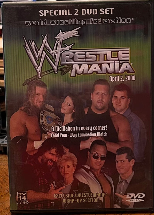 * WWE “Wrestlemania 16” DVD (2-Disc set)