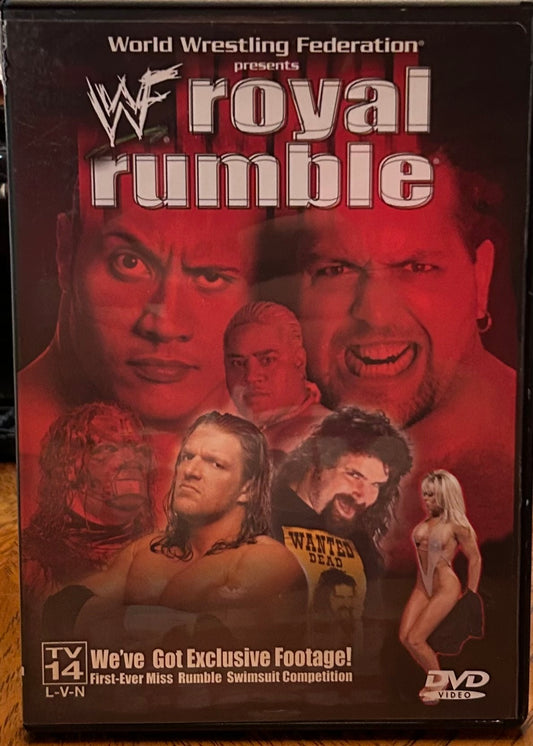 * WWE “Royal Rumble 2000” DVD (Hardy Boyz, Dudley Boyz, Jericho & so much more)