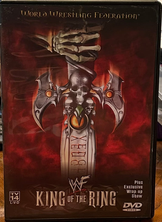 * WWE “King of the Ring 2000” DVD (Triple H, Rock, Undertaker & so much more)