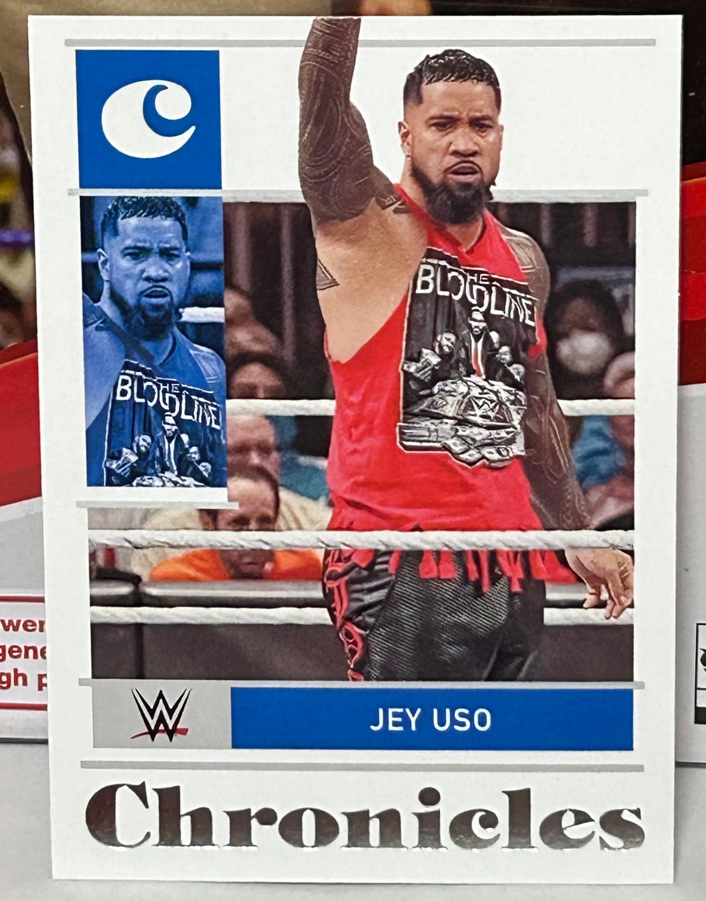 Jey Uso 2022 WWE Panini Chronicles Card YEET