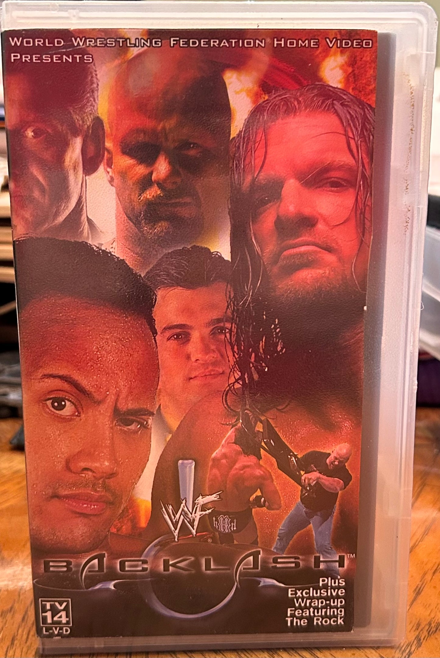 * WWF WWE “Backlash 2000” VHS (WWE Home Video)