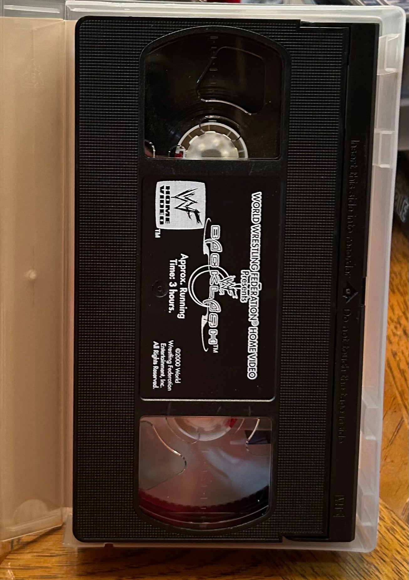 * WWF WWE “Backlash 2000” VHS (WWE Home Video)