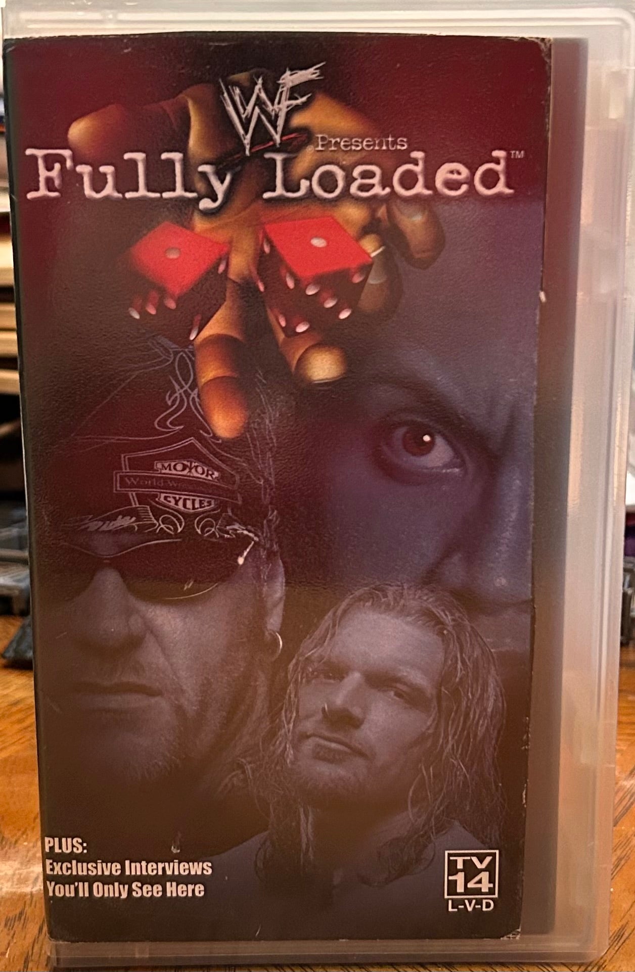 * WWF WWE “Fully Loaded 2000” VHS (WWE Home Video)