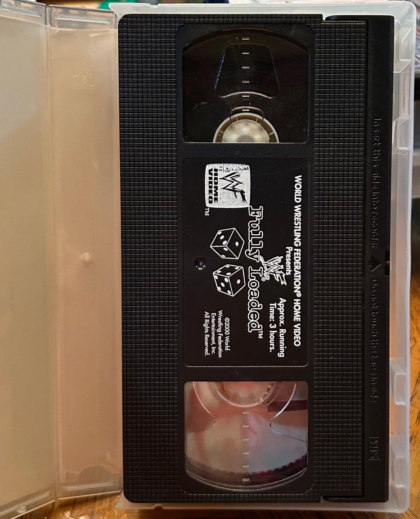 * WWF WWE “Fully Loaded 2000” VHS (WWE Home Video)