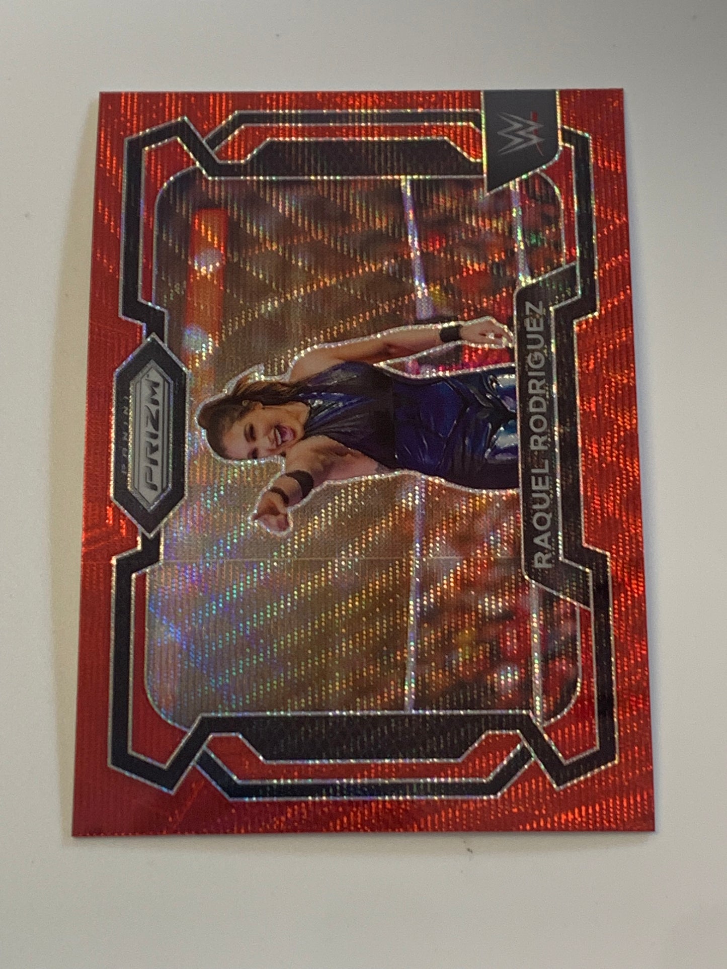 Raquel Rodriguez 2024 WWE Prizm RED WAVE