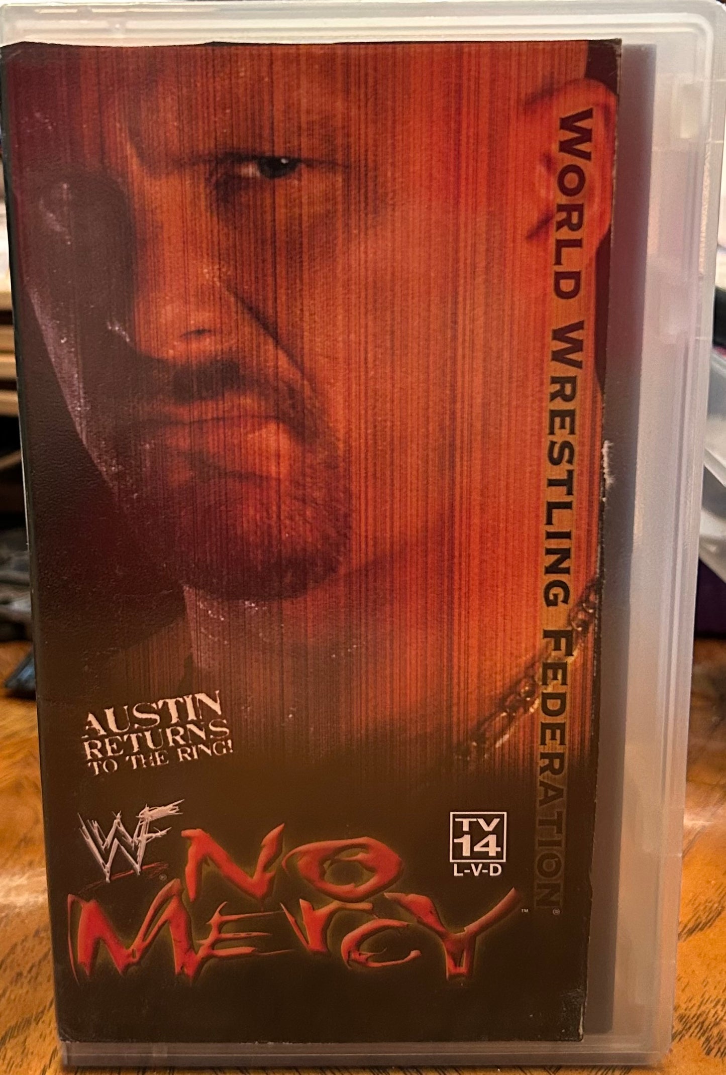 * WWF WWE “No Mercy 2000” VHS (WWE Home Video)