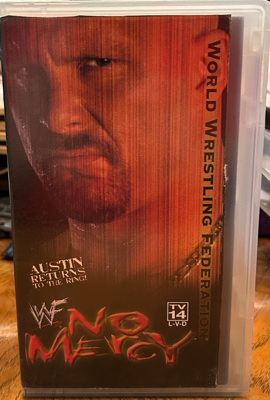 * WWF WWE “No Mercy 2000” VHS (WWE Home Video)