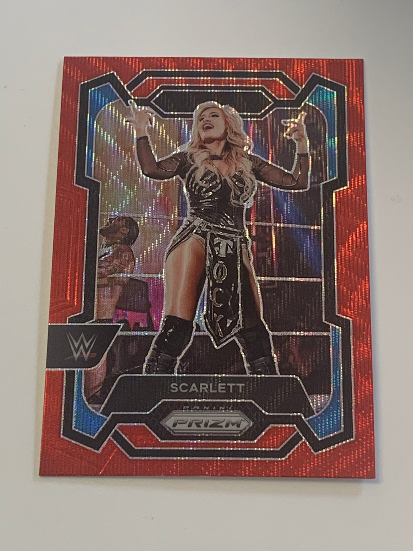 Scarlett 2024 WWE Prizm RED WAVE