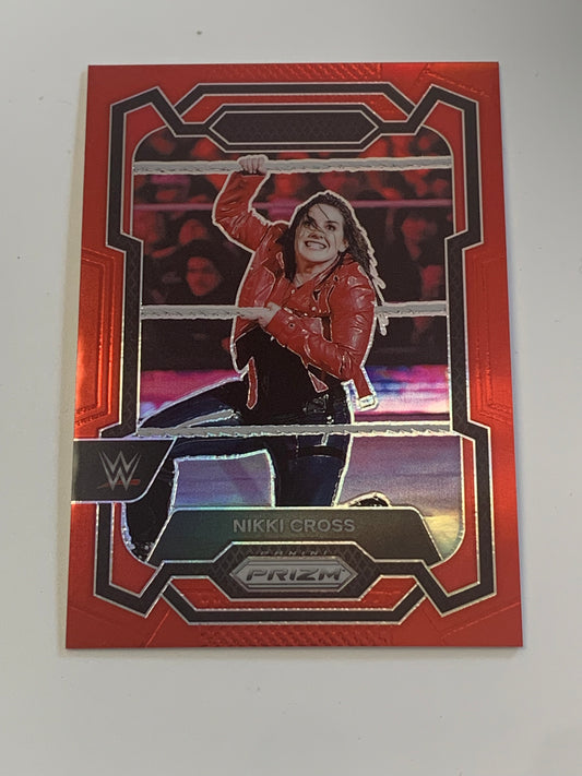 Nikki Cross 2024 WWE Prizm RED Card #67/299