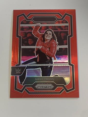 Nikki Cross 2024 WWE Prizm RED REFRACTOR Card #67/299!!!