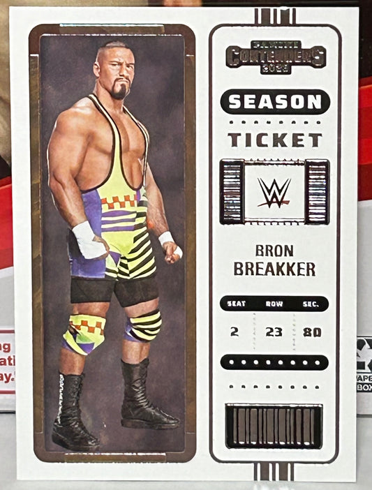 Bron Breakker 2023 WWE NXT Panini Chronicles Contenders