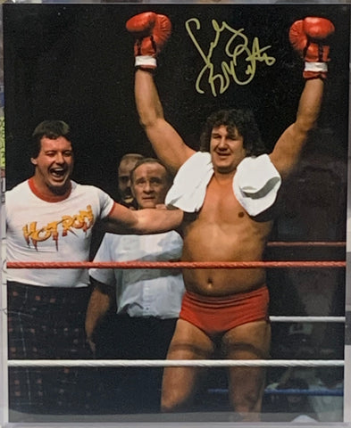 Cowboy Bob Orton WWE Signed 8x10 Color Photo (Comes w/COA)