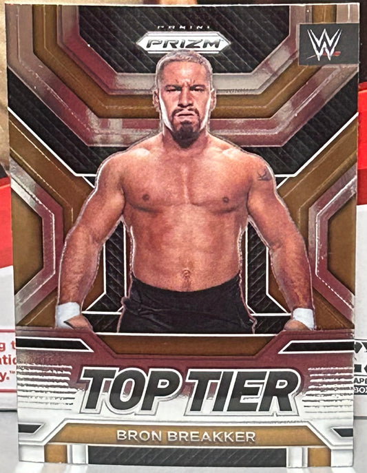 Bron Breakker 2023 WWE Panini Prizm “Top Tier” Insert