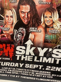 ICW “Sky’s The Limit” 9/22/2018 Signed 11x14 Event Poster (9 Signatures Total)