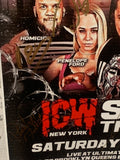 ICW “Sky’s The Limit” 9/22/2018 Signed 11x14 Event Poster (9 Signatures Total)