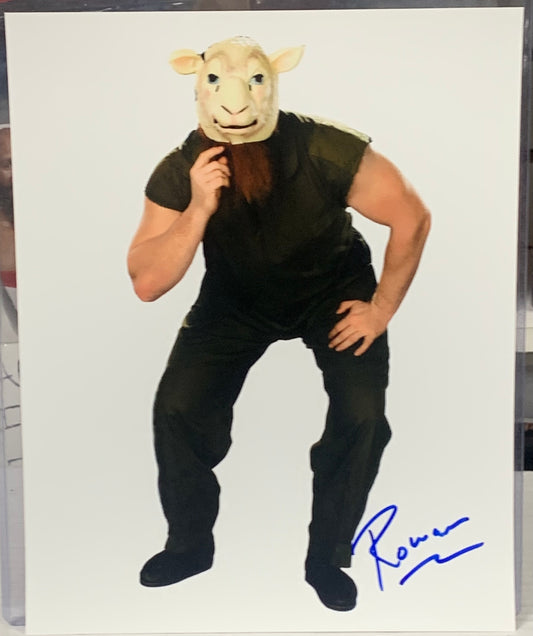 Erick Rowan Signed 8x10 Color Photo (Comes w/COA)