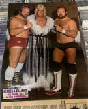 Wrestling All Stars Magazine April 1986 JYD (Full Color Poster of Ric Flair, Arn & Ole Anderson Inside)