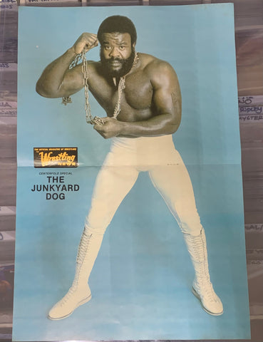 JYD Junk Yard Dog Full Color Poster from Wrestling News Magazine