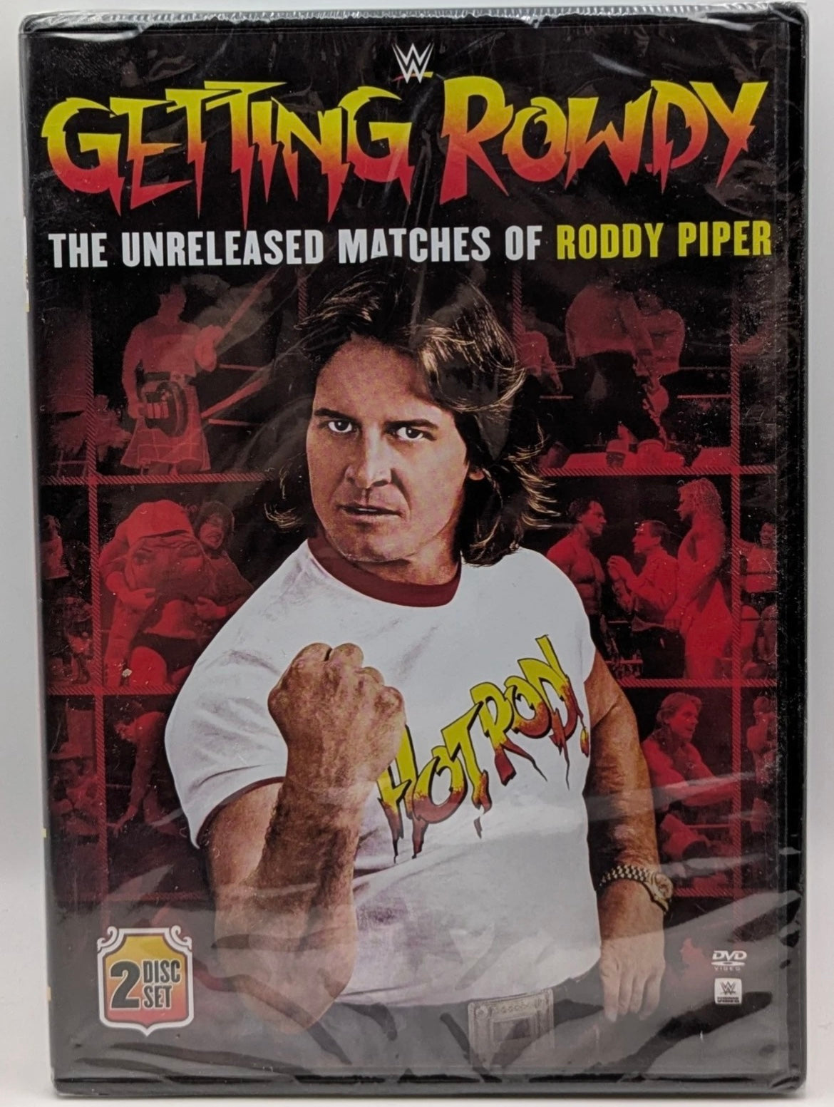 * WWE “Getting Rowdy, The Unreleased matches of Roddy Piper” DVD (Sealed, 2-Disc set)