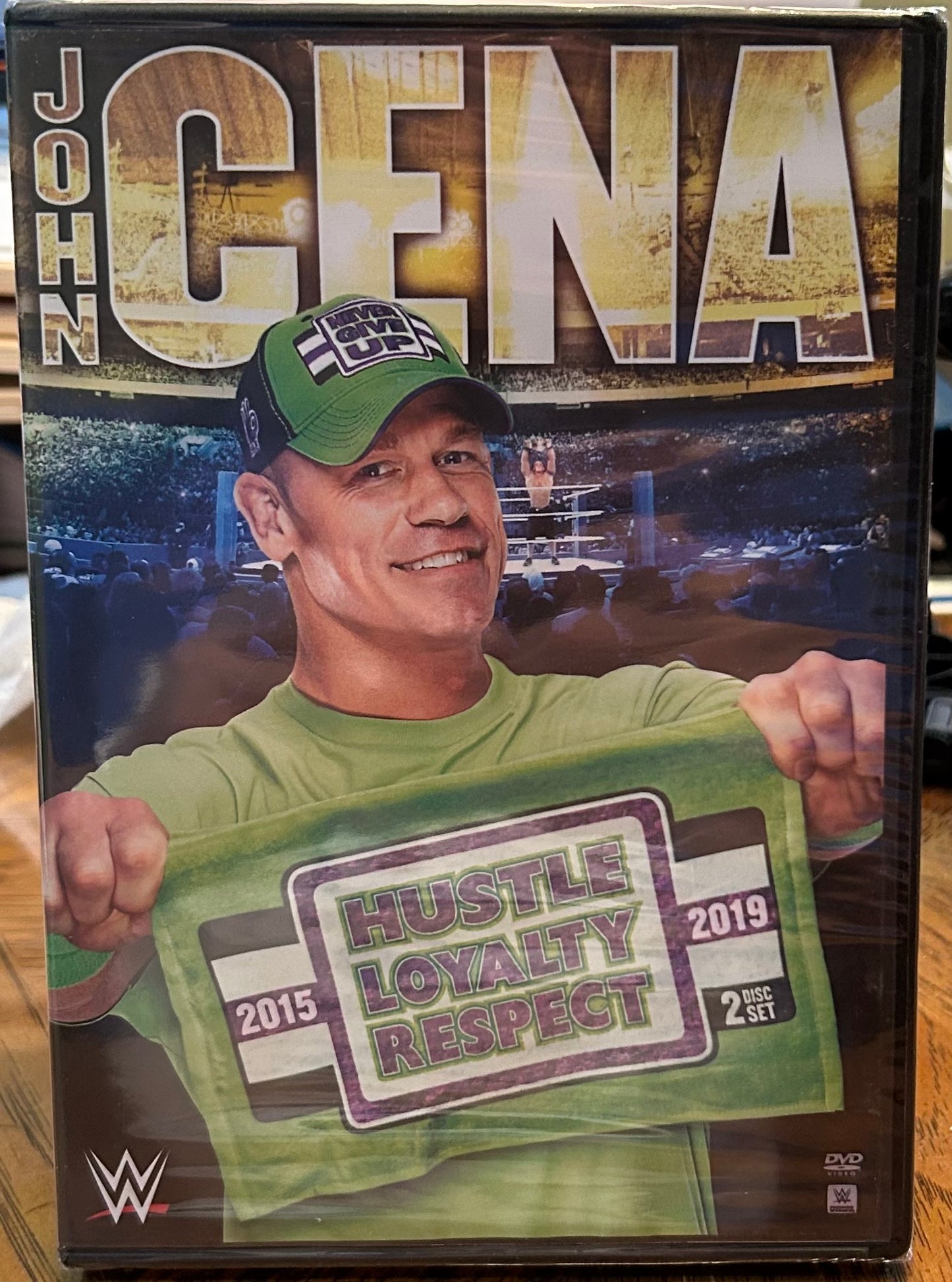 * WWE “John Cena, Hustle Loyalty Respect” DVD (Sealed, 2-Disc set)