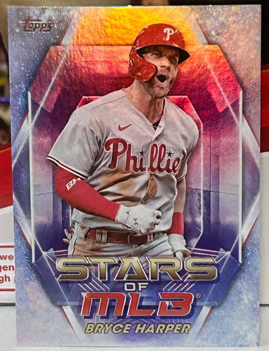 Bryce Harper 2023 Topps “Stars of MLB” Insert Card PHILLIES