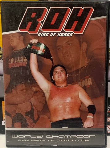 The Best of Samoa Joe in ROH Vol. 1 DVD (AJ Styles, Paul London, Homicide, Doug Williams and so much more)!!!