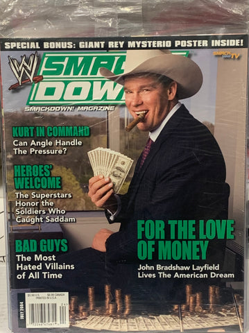 WWE Smackdown Magazine (Sealed) July 2004 JBL