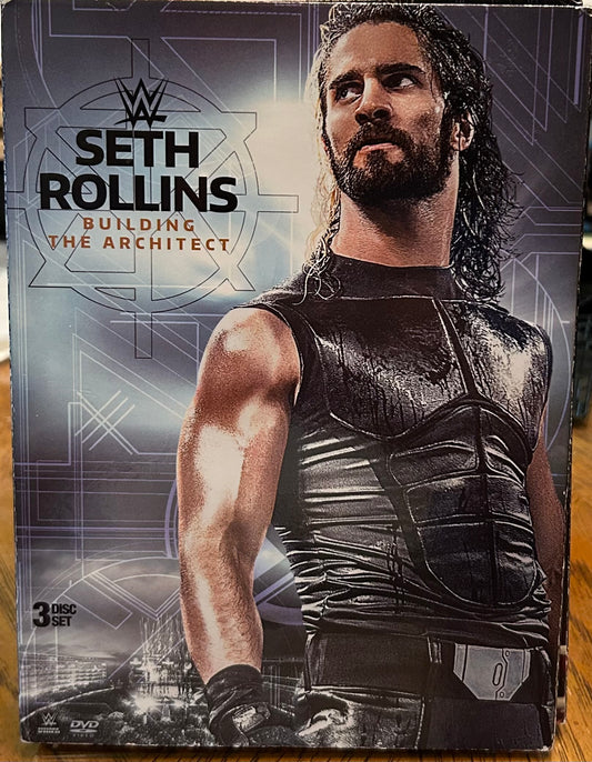 * WWE “Seth Rollins, Building The Architect” DVD (3-Disc set)
