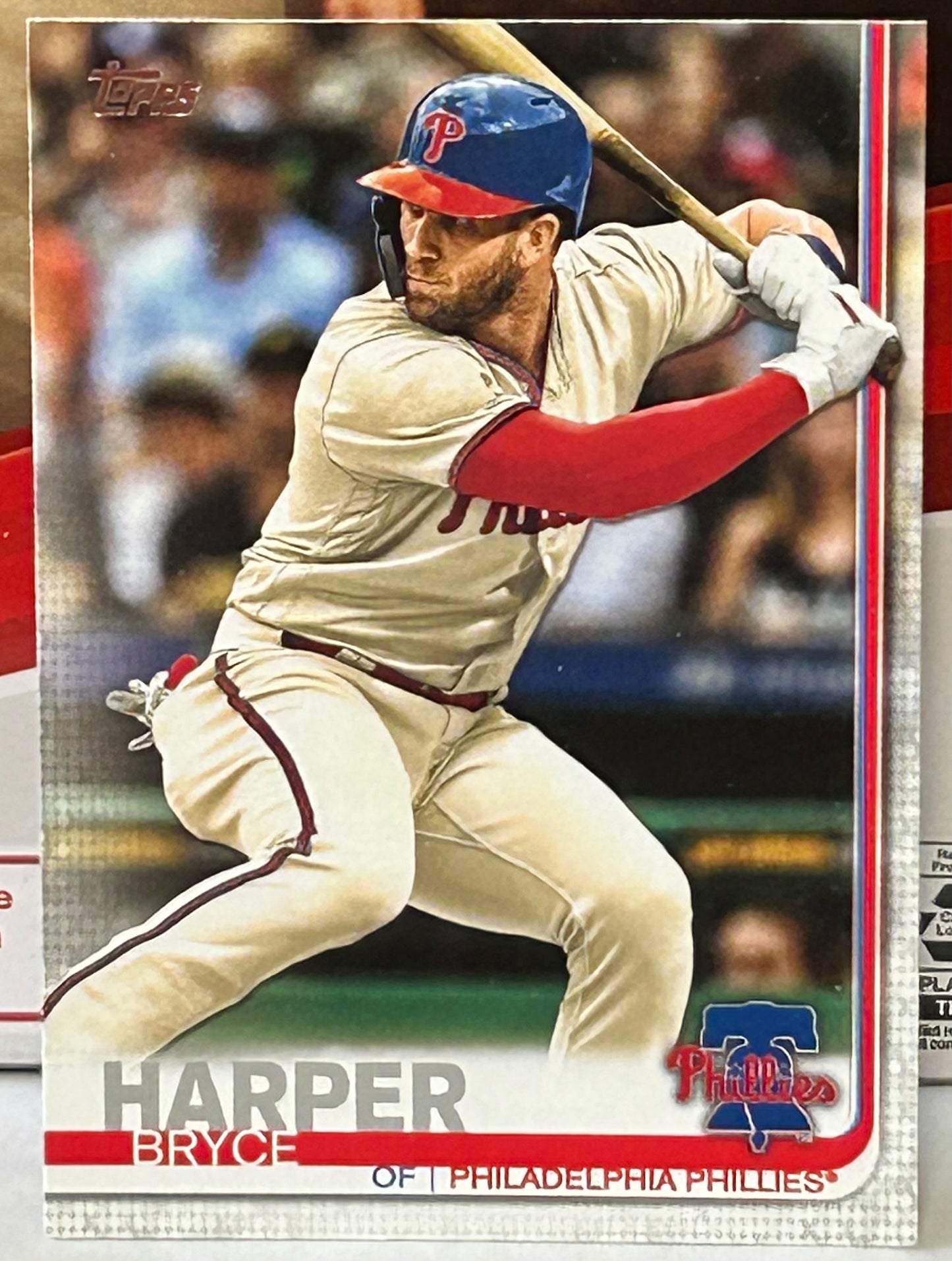 Bryce Harper 2019 Topps Baseball Card NATIONALS