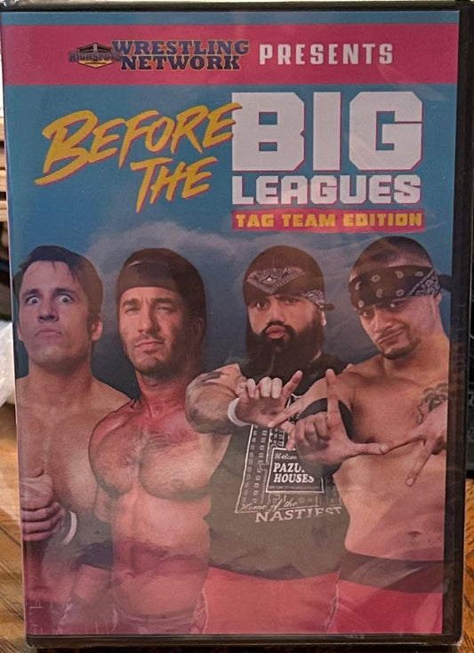 * Before The Big Leagues, Tag Team Edition” DVD (Sealed)